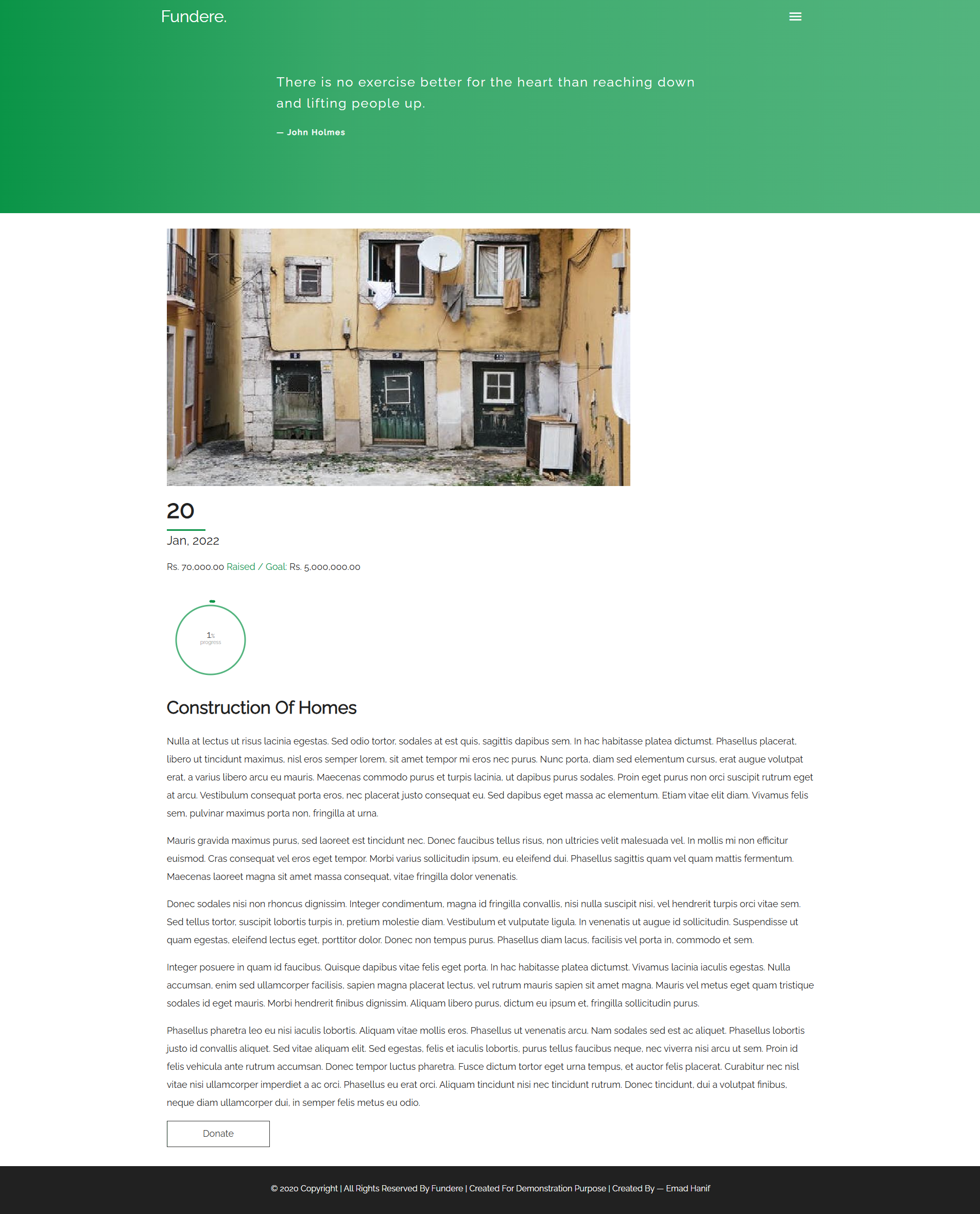 Cause description page