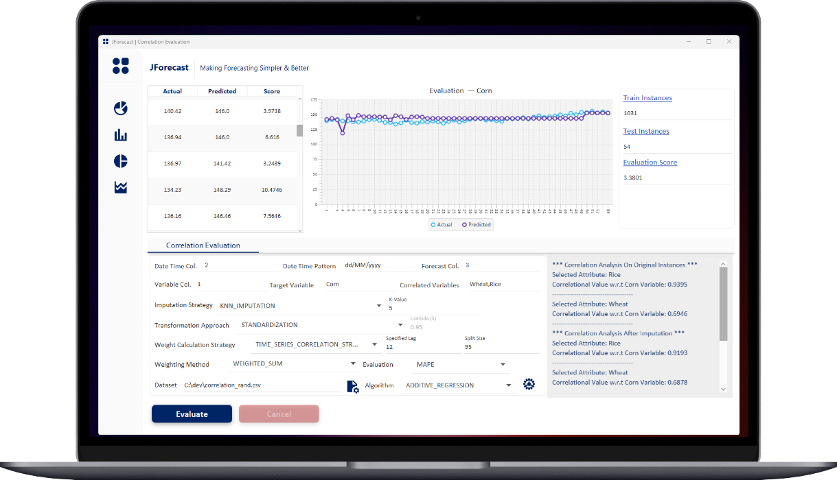 JForecast – Making Forecasting Simpler & Better